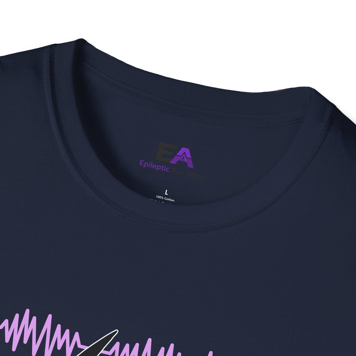 Signal Interference Tee — Quiet Static, Visible Spark