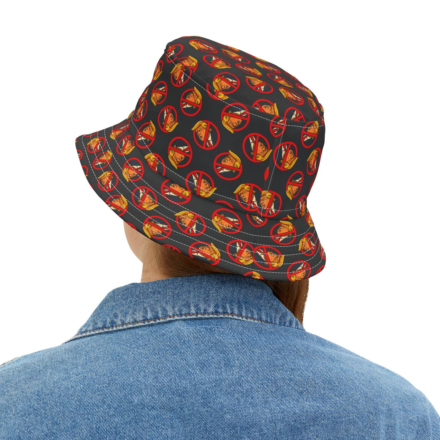 Hater Fun Political Parody Bucket Hat