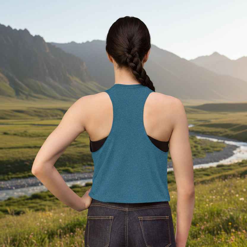 Signal Interference Crop Tank – Neurostatic Edition
