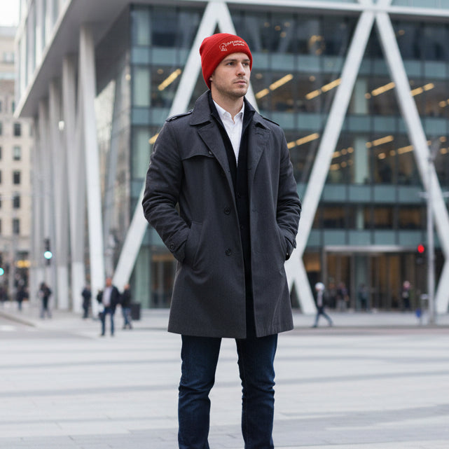 Big Beautiful Beanie — Embroidered Cuffed Knit Hat