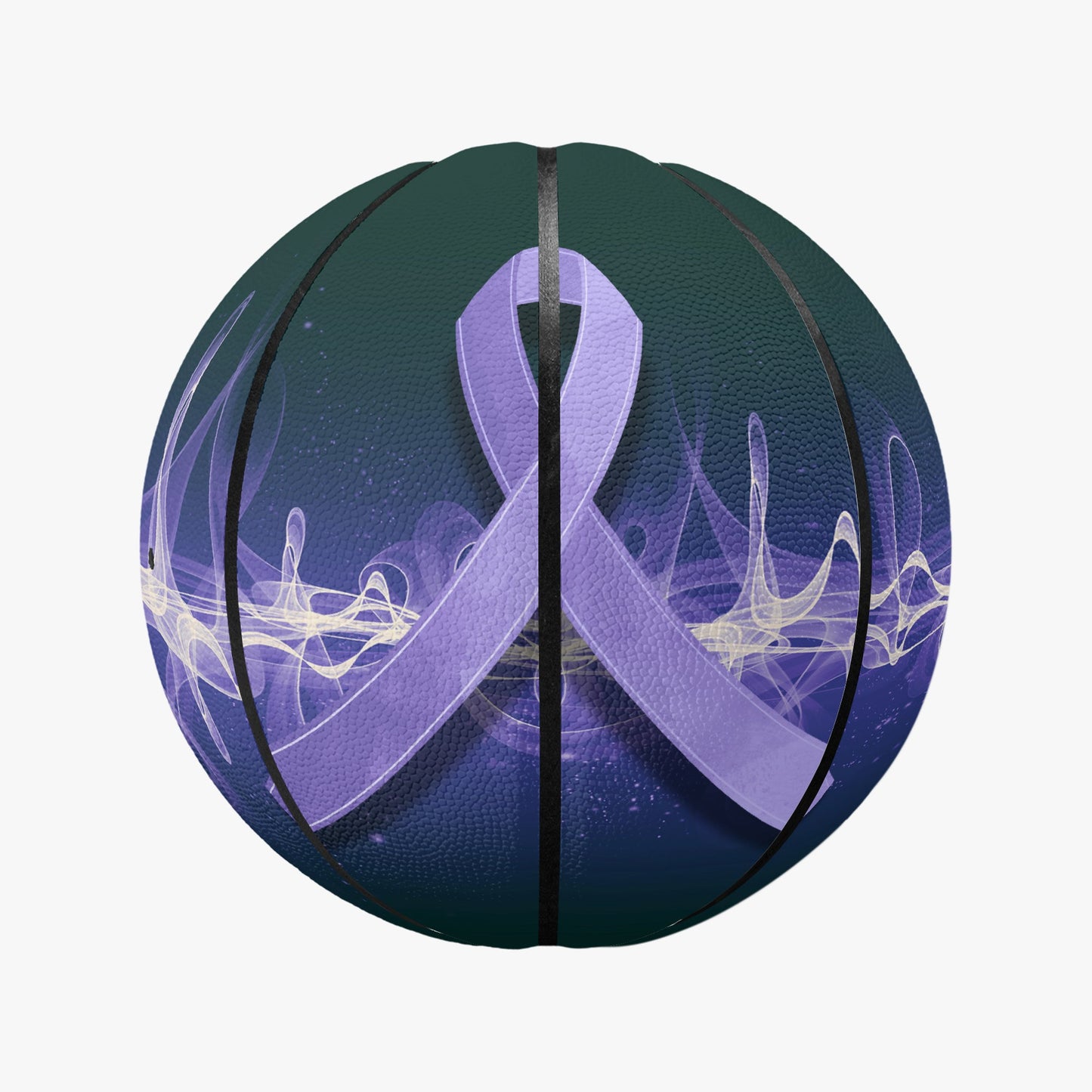 Neurostrong Purple Ribbon Basketball – 29.5" Awareness Edition