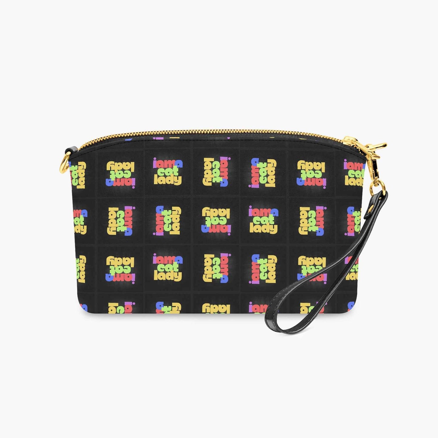 I Am A Cat Lady Dual Strap Crossbody Bag