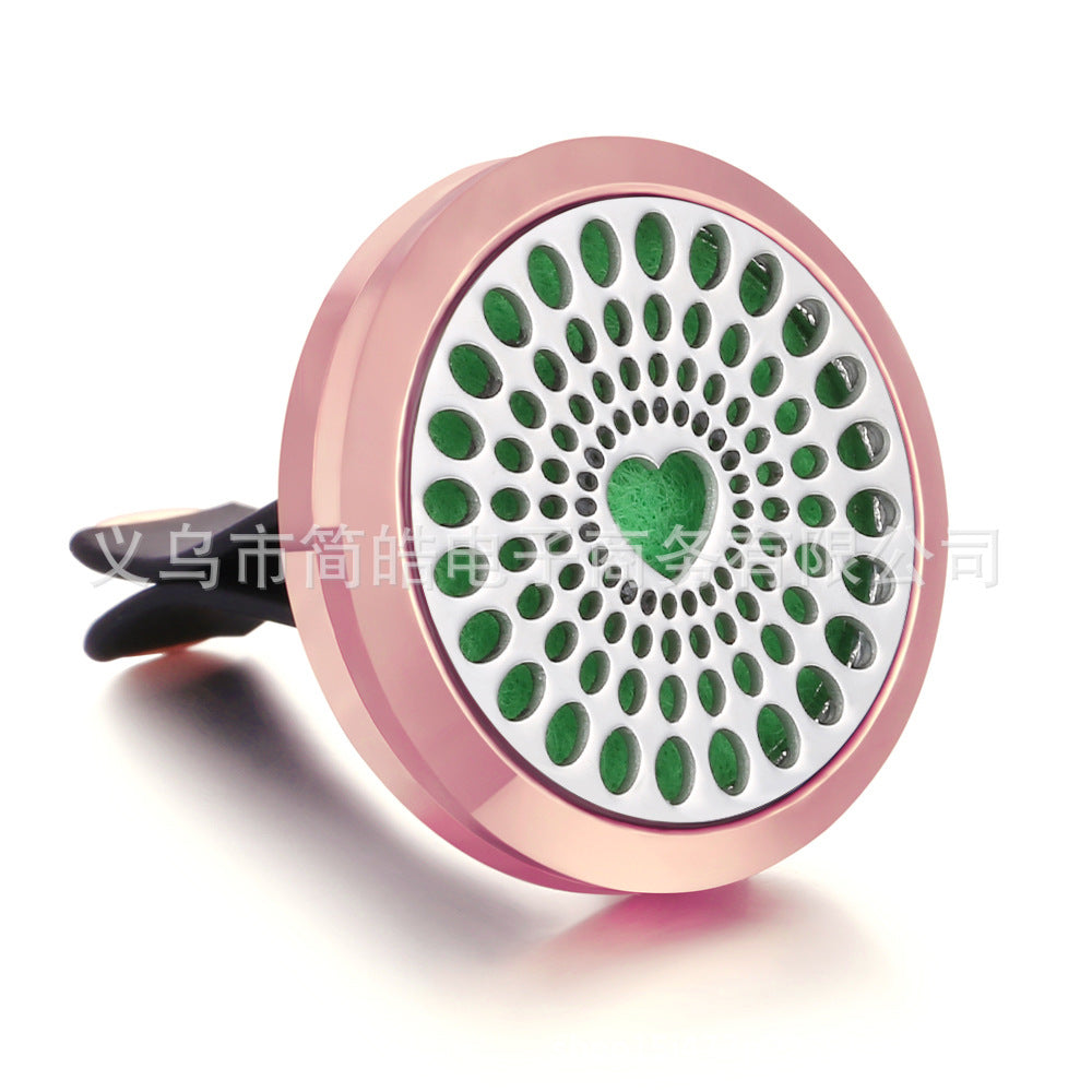 Rose Gold Car Air Freshener Clip with Decorative Box