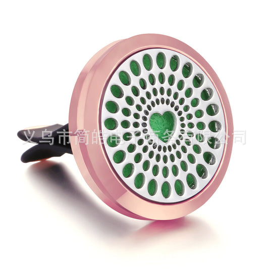 Rose Gold Car Air Freshener Clip with Decorative Box
