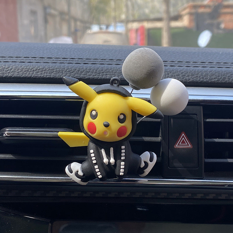 Pikachu Car Air Freshener Clip for Cute Interior Decor