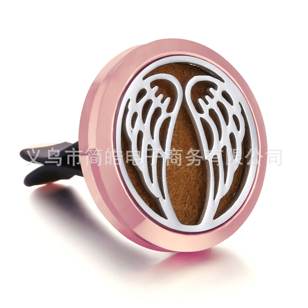 Rose Gold Car Air Freshener Clip with Decorative Box