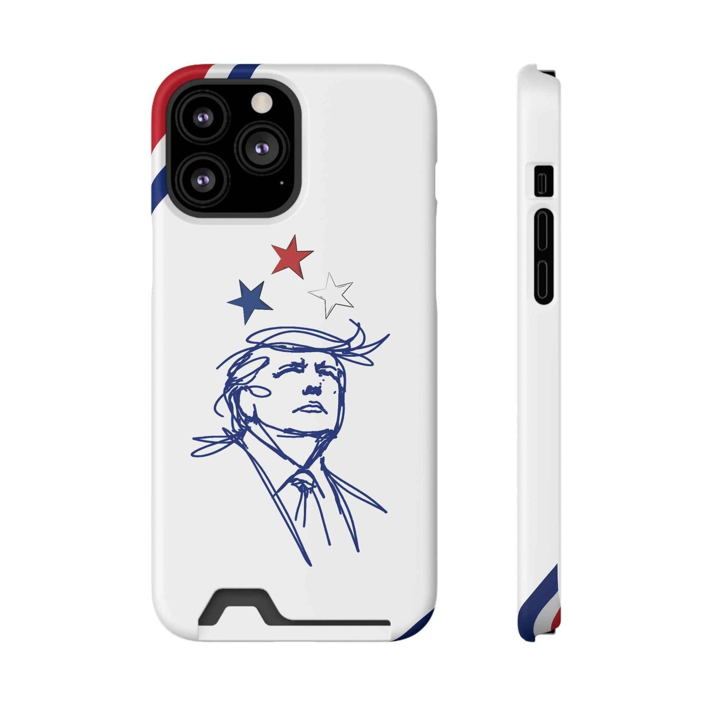 Minimal Line Portrait Samsung Case — Say Less Edition