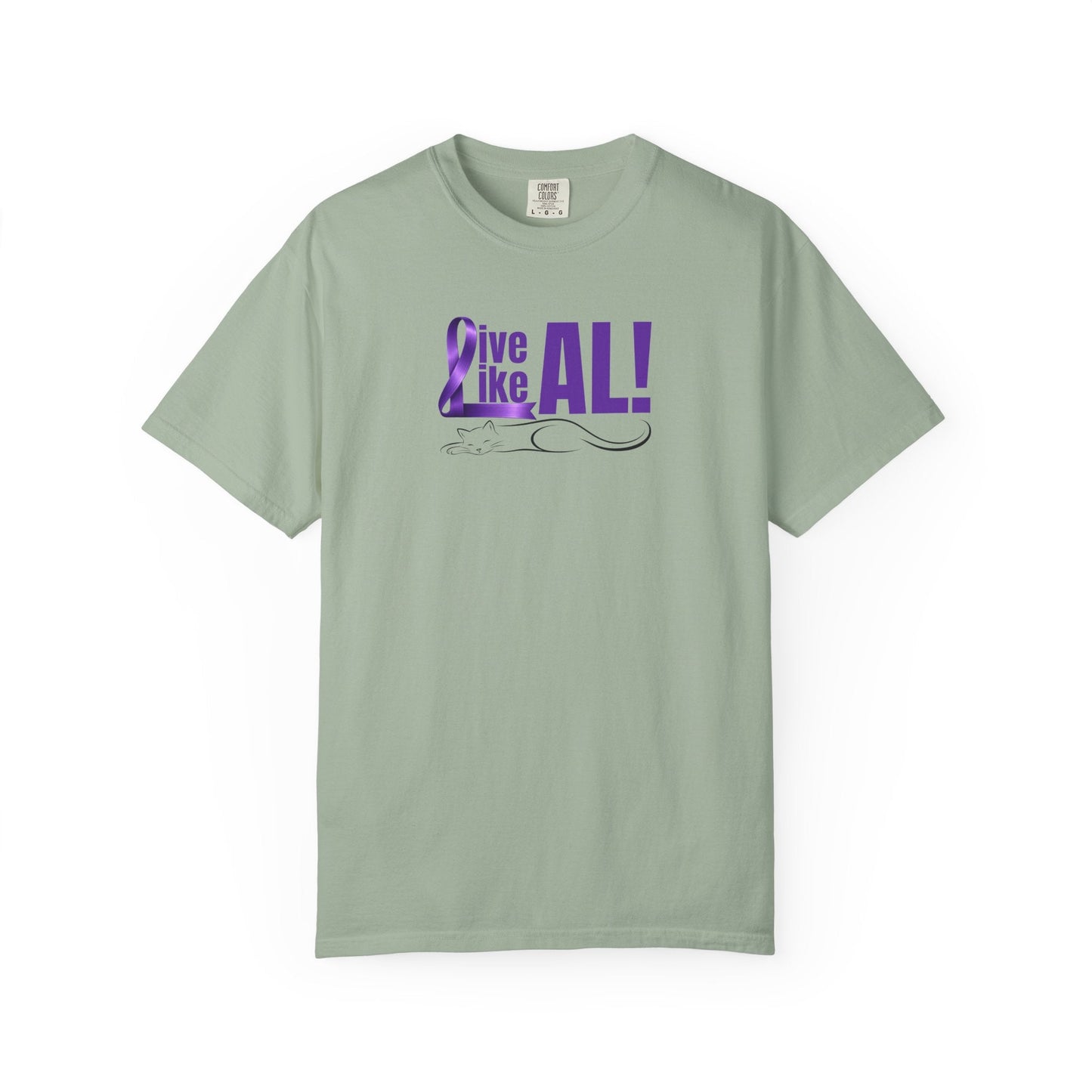 Live Like AL T-Shirt – Epilepsy Awareness Cat Tee