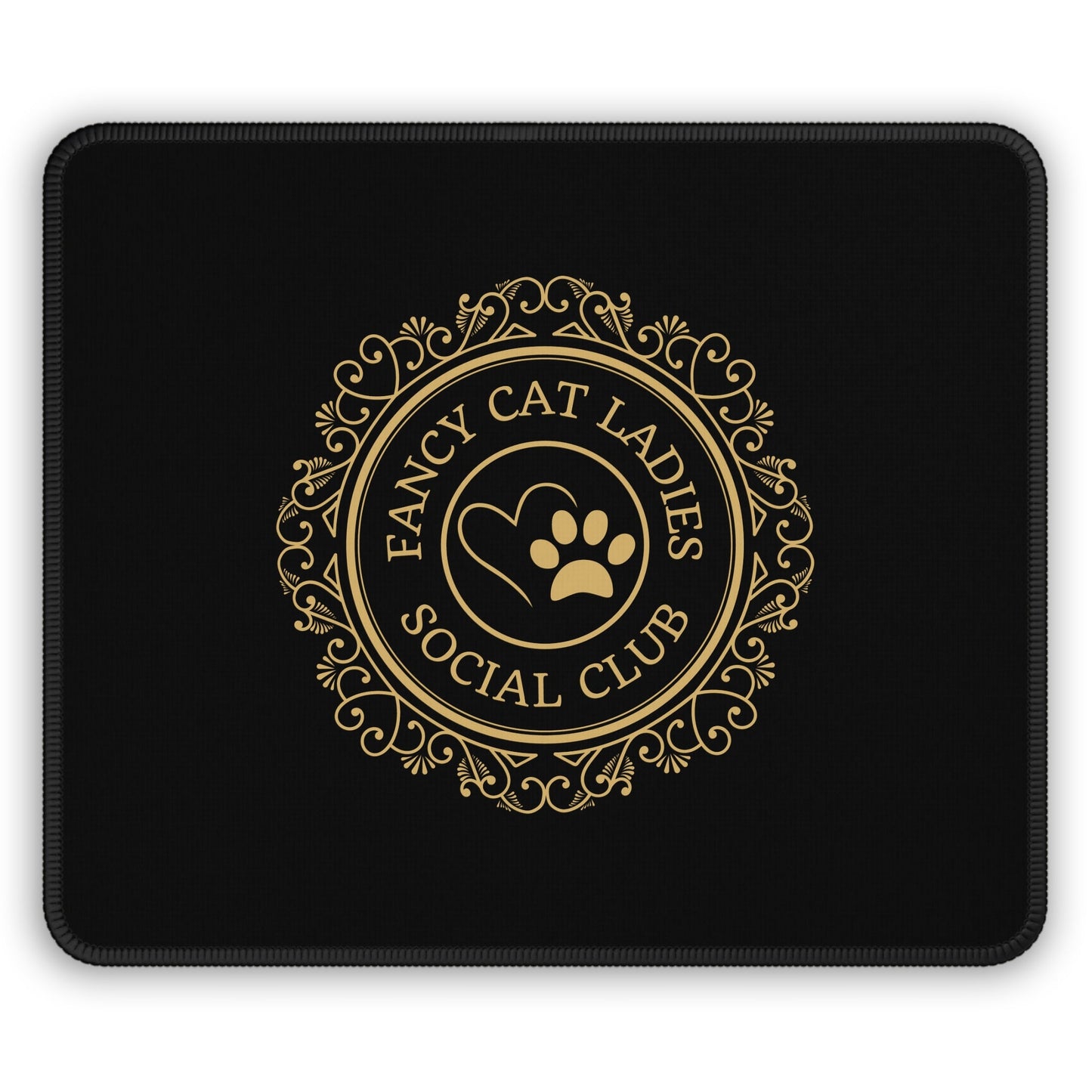 Cat Lady Social Club Gaming Mouse Pad