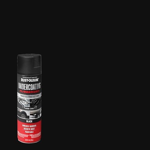 Rust-Oleum Rubberized Black Undercoating Rust Resistant Spray Paint