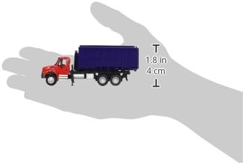 Walthers SceneMaster International, Red and Purple 4300 Dumpster Truck