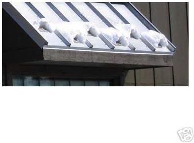 Plastic Snow Guards for Metal Roofing Clear SnoBlox Deuce 25 Pieces