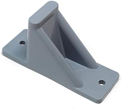 JSP Manufacturing Light Grey Plastic Mini Roof Snow and Ice Guard - Multi-Quantity Pack | Prevent Sliding Snow Stop Buildup (5)
