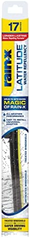 Rain-X 5079283-2 Repellency Water Repellent Wiper Blades, 17" Windshield Wiper, All Weather Streak-Free for Enhanced Visibility w/Water Repellency Formula