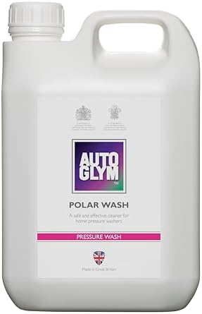 Autoglym Polar Wash, 2.5L Snow Foam (5L When diluted), High Cling Thick Foam, pH Neutral Car Shampoo, Streak Free, Safe for All Wheels and Tyres, Paint & Trim, Cologne