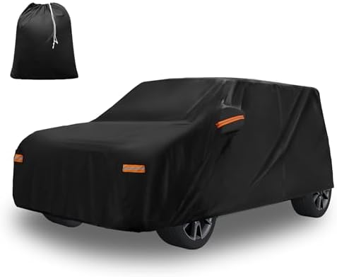 X AUTOHAUX Waterproof Full Car Cover for Kia Soul 2009-2025 210D-PU
