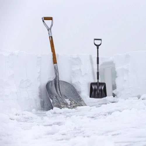 Snow Brush Shovel Scraper Multi Function Snow Removal Tool for Car Hood Trunk Roof All in One Winter Kit