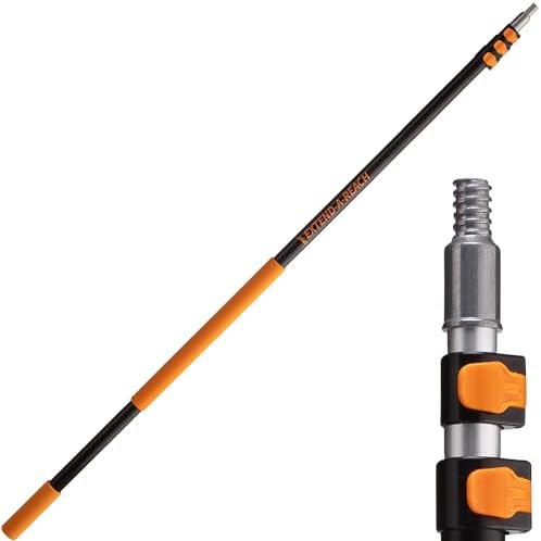 5-18 ft Long Telescopic Extension Pole, Multi-Purpose Extendable Pole