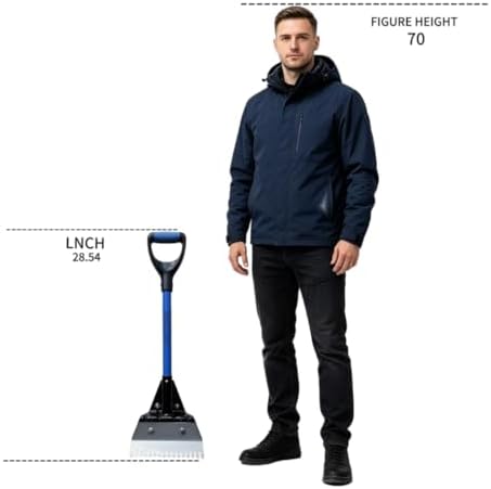 Roof Shingle Removal Shovel 28 Inch Short D Handle Carbon Steel Tool