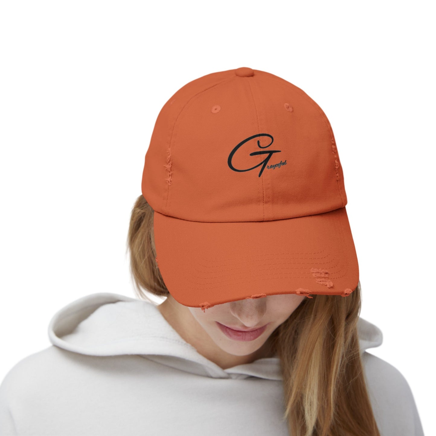 Grayceful Distressed Cap