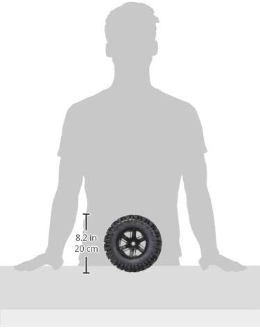 Traxxas 7772X Pre-Assembled X-Maxx Wheels & Tires (8S-Rated) Vehicle