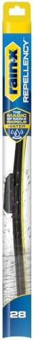 Rain-X 810328 Repellency Water Repellent Wiper Blades, 28" Windshield Wiper, All Weather Streak-Free for Enhanced Visibility w/Water Repellency Formula [Amazon Exclusive]