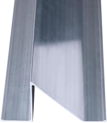 20 Pack 48 Inch Aluminum Roof Snow Guards, Metal Roof Snow Stops with Screws, Ice Guards for Metal Roofing Panels, Prevent & Ice Sliding, Silver