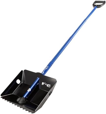DMOS Stealth Collapsible Snow Shovel - Black/Blue - X-Large