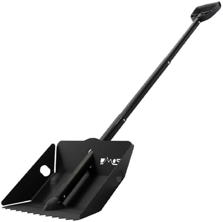 DMOS Stealth Collapsible Snow Shovel - Black/Black - X-Large