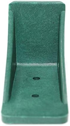 JSP Manufacturing V2-MINI Roof Guard Snow Guard Prevent Sliding Ice Snow Stop Buildup Plastic Multipack-Multicolor (100, Green)