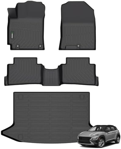 ANBINGO® Floor Mats & Cargo Liner for Hyundai Kona 2018-2023 (No for EV)