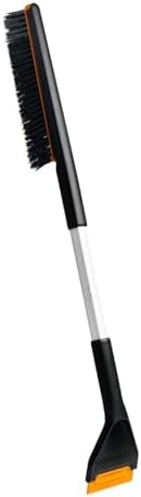 Fiskars Plus Car Snow Brush and Ice Scraper 2 Brush Zones