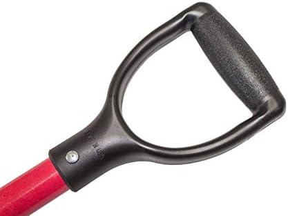 Bully Tools Ultra 24" HMW Snow Pusher Fiberglass D-Grip, Made in USA