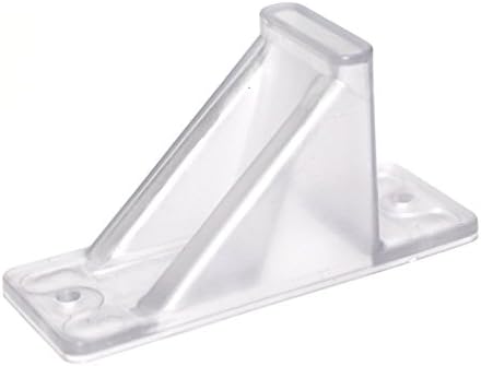 JSP Manufacturing Clear Plastic Mini Roof Snow and Ice Guard - Multi-Quantity Pack | Prevent Sliding Snow Stop Buildup (25)