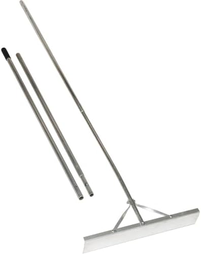 Seymour 96022 Roof Rake, 24" Aluminum Blade, “Push-Pull” Bracing, 16' 3-Section Aluminum, Cushion Grip