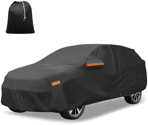 X AUTOHAUX Waterproof Full Car Cover for Nissan X-Trail 2010-2025 210D-PU
