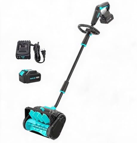 Aptliton 13in Cordless Snow Blower, 20V Electric Snow Shovel, Driveway