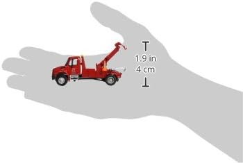 Walthers SceneMaster International(R) 4300 Tow Truck-Red 949-11531 HO Scale Model Railroad - Vehicle Model