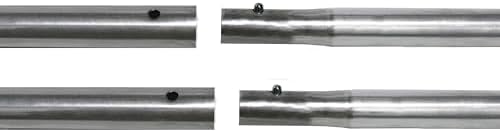 USA-Made Snow Roof Rake with Shingle Saver Rollers (20 Foot)