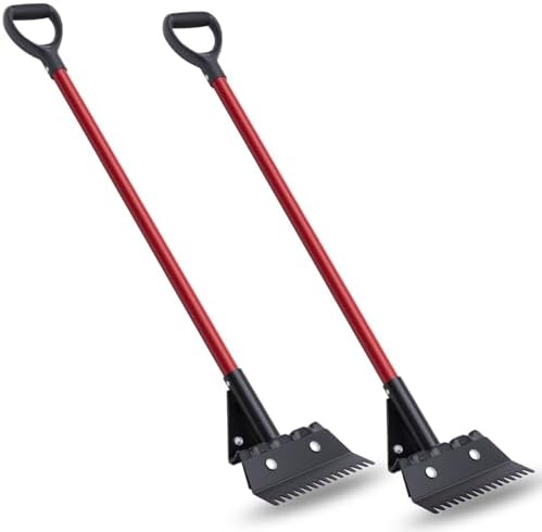 2 Pack Shingle Remover Tool, 46.5 Inch Roofing Shovel