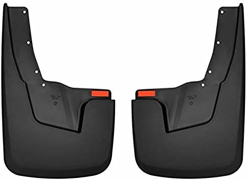 Husky Liners — Rear Mud Guards | Fits 2019-2024 Dodge Ram 1500 with Factory OEM Flares ONLY (Will NOT Fit TRX Edition) - Black, 2 Pc. | 59131
