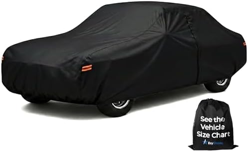 EzyShade Sports Car Cover Waterproof All Weather. See Size-Chart. Black C0