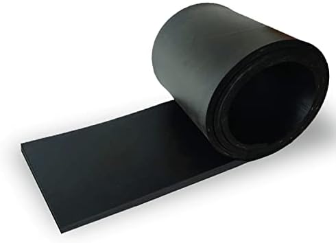SIMOND STORE Rubber Snow Plow Cutting Edge – Heavy Duty 84" x 6" x 1"