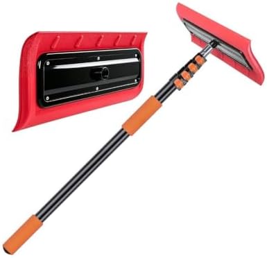 Telescopic Roof Snow Rake Foam Head EVA Soft Edge Solar Panel Snow Removal