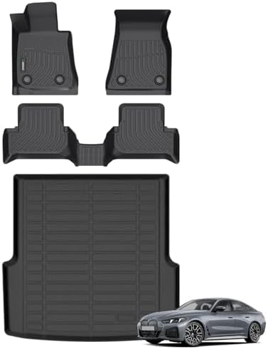 ANBINGO® Floor Mats & Cargo Liner for BMW i4 2022 2023 2024 2025