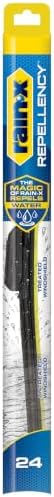 Rain-X 810324 Repellency Water Repellent Wiper Blades, 24" Windshield Wiper, All Weather Streak-Free for Enhanced Visibility w/Water Repellency Formula [Amazon Exclusive]