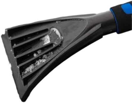 52 Inch Extendable Ice Scraper and Snow Broom with Quick Release Handle Compatible with Trucks SUVs RVs