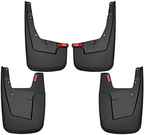 Husky Liners — Front & Rear Mud Guards | Fits 2019-2024 Ram 1500 w/Out OEM Fender Flares - Black, 4 Pc | 58146
