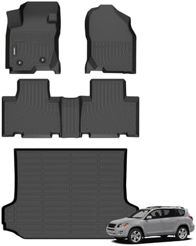 ANBINGO® Floor Mats & Cargo Liner for Toyota RAV4 2006-2012