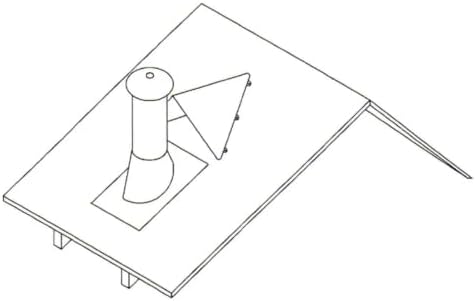 DuraVent Snow Splitter for Metal Roofs